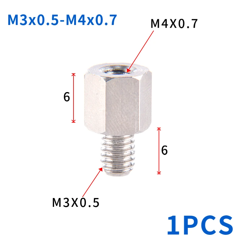 

304 винт из нержавеющей стали M2.5 на M3 на M4 Гайка Болт внешний шестигранный конверсионный винт внутренние и внешние зубья маленькие