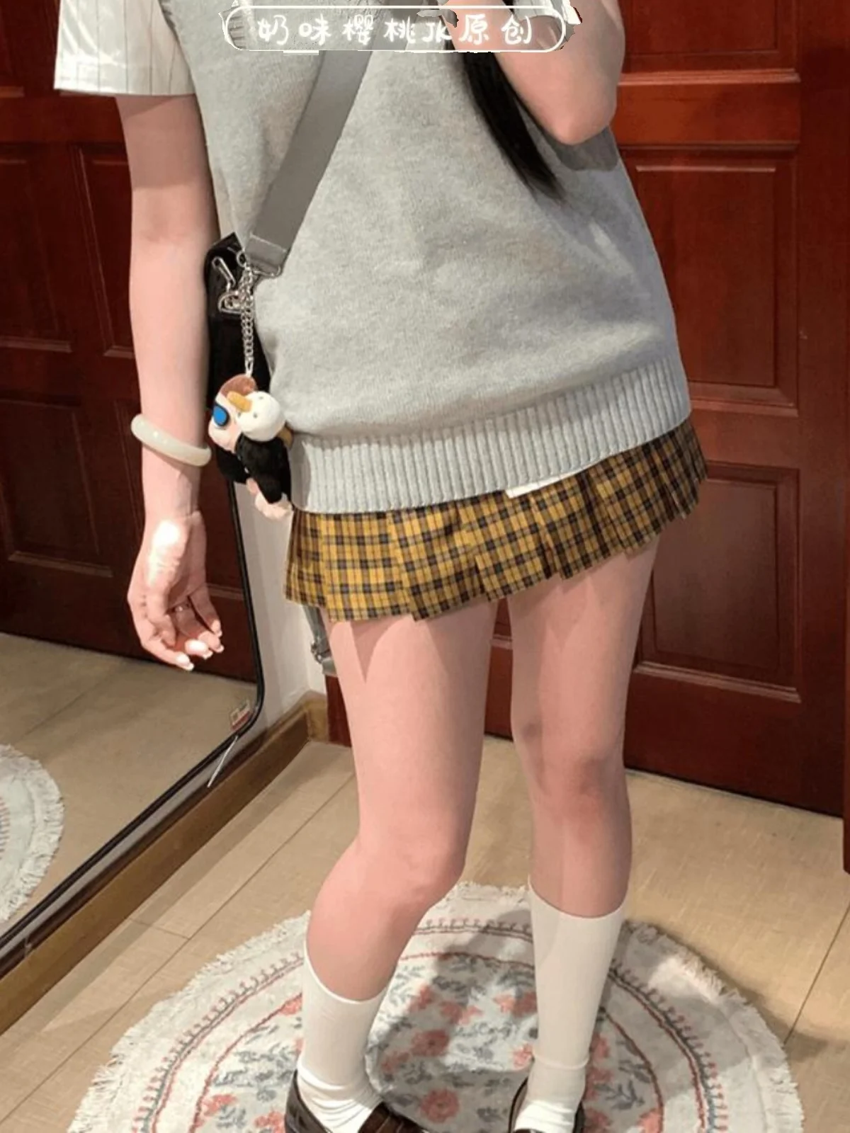 Лето 2023 новый элегантный серый однотонный свитер жилет женский без рукавов