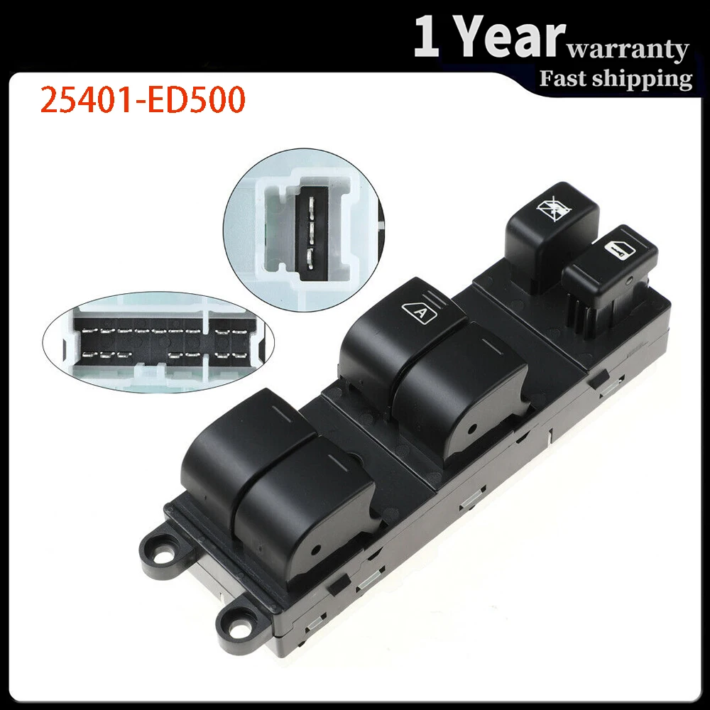 Переключатель Стеклоподъемника 25401-ED500 для Nissan TIIDA C11 SC11 C11Z VERSA S SL 2007-2010 25401ED500 |
