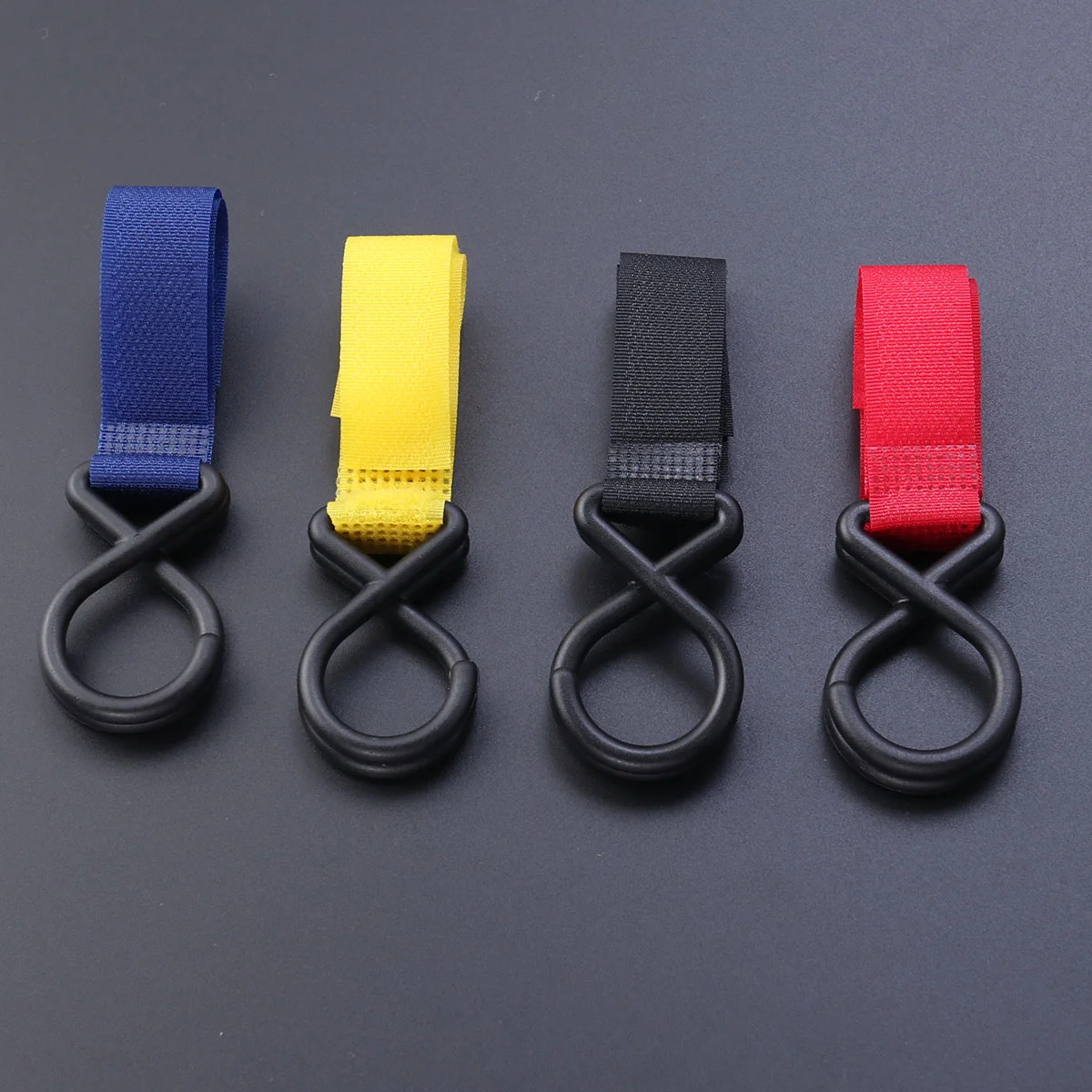 

4pcs Hooks Practical Multifunction Portable Hanging Hooks for Infant