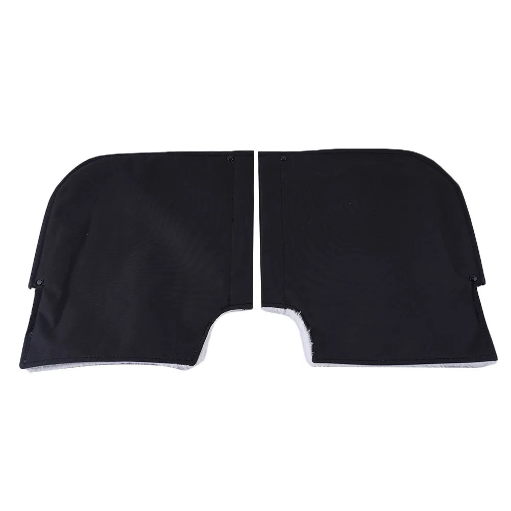 

Easy To Disassemble And Install Handlebar Gloves Motorcycle Comfortable Lamb Velvet Lining Lambskin 600D Oxford Cloth