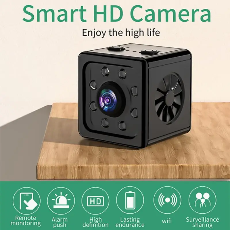 

K13 Mini Camera 1080P HD WiFi Motion Detection Night Vision Nanny Surveillance Cameras Action Security Smart Cam Recorder