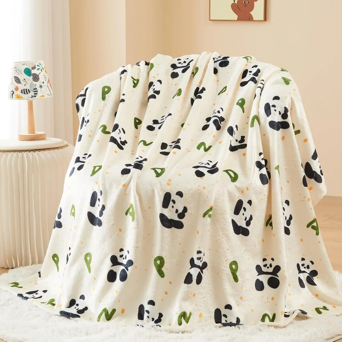 Милое мягкое эстетичное флисовое одеяло для детей девочек и мальчиков