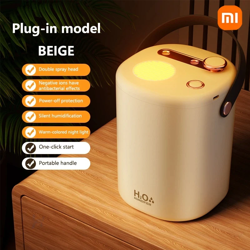 

Xiaomi 2L увлажнитель воздуха прохладный туман ароматический диффузор светодиодный ночник с отключением питания защита USB увлажнитель для домашнего офиса автомобиля