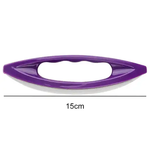 Маникюрный кожаный буфер для дизайна ногтей полировальная щетка для ногтей с воском полировка для ногтей типсы инструменты для лака фиолетовый зеркальный полировщик