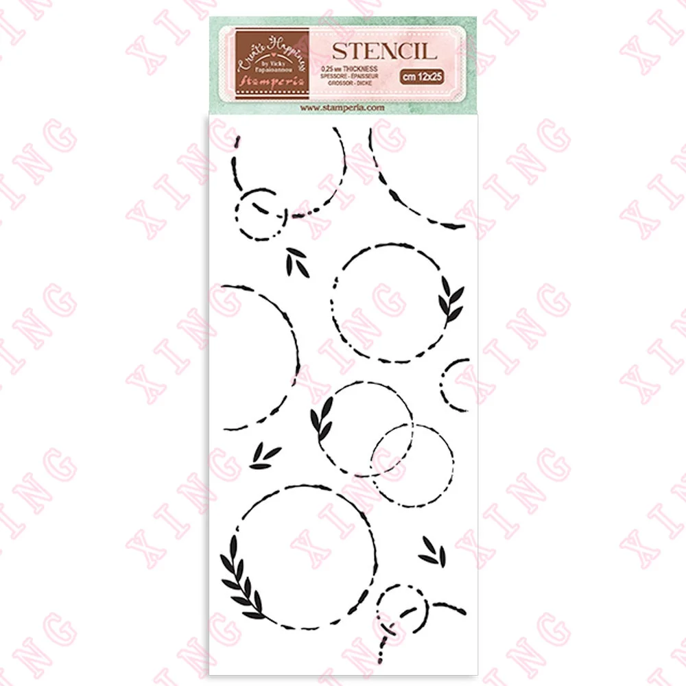 

New Arrival Garlands Diy Layering Stencils Painting Scrapbook Paper Coloring Embossing Album Decorative Template Craft Card Mold