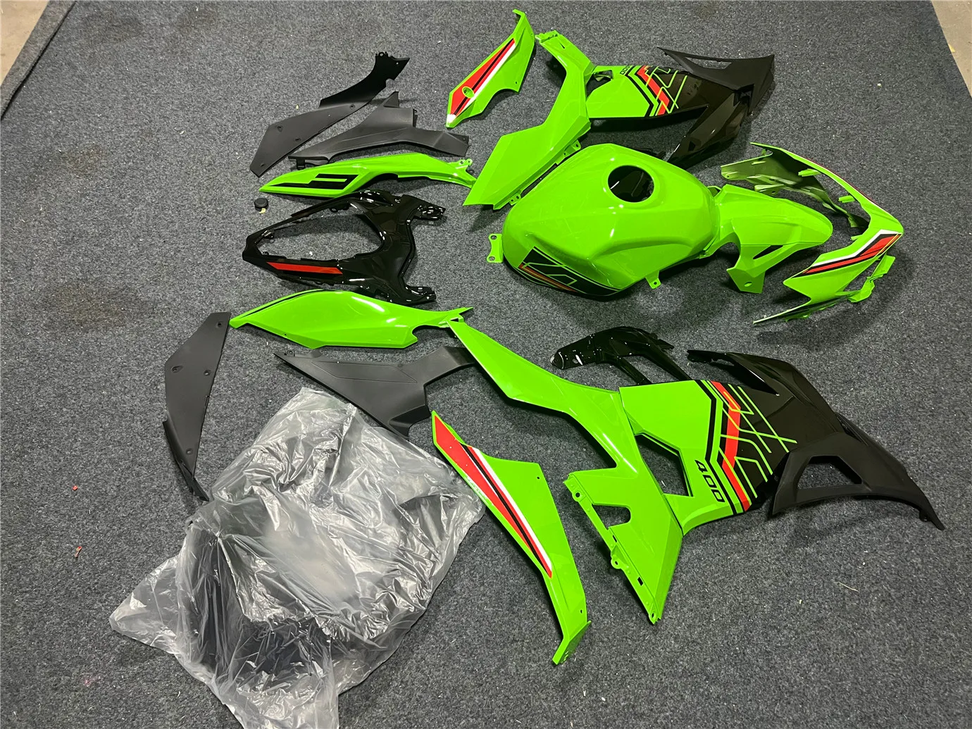 Комплект обтекателя мотоцикла подходит для Ninja 400 18 19 2021 22 года ZX400 EX400 2018 2019 2020 2022