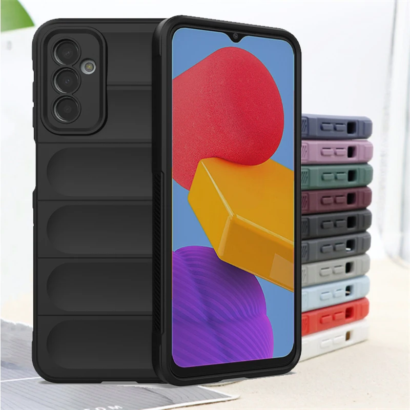 For Samsung M13 Case Cover For Samsung Galaxy M13 Capas Bumper Soft TPU Shockproof For Fundas Samsung M33 M23 M52 M12 M13 Cover