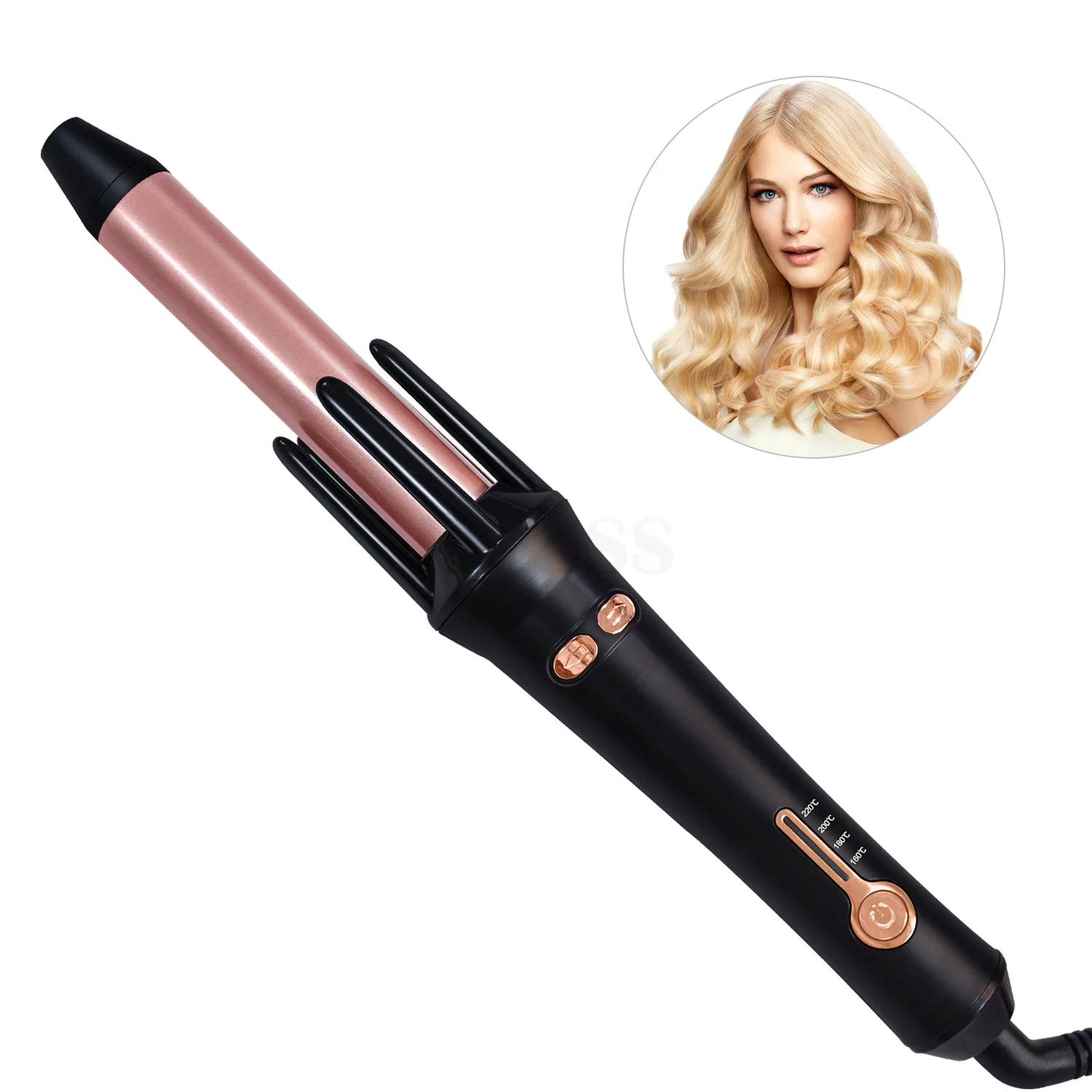 

Automatic Hair Curler Roller Ceramic Hair Curling Iron Magic Waver Wand Fast Heating Portable Curl Tong Smooth Salon Hair Styler