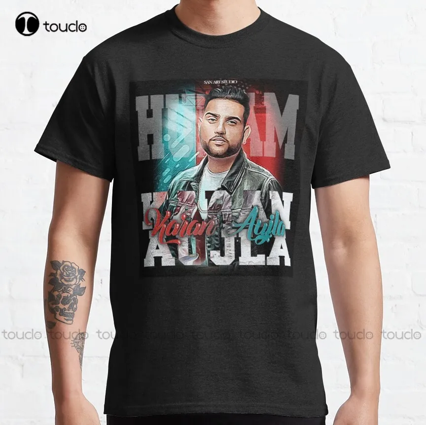 

Karan Aujla Artwork Classic T-Shirt Tennis Shirts For Men Custom Aldult Teen Unisex Digital Printing Tee Shirt Xs-5Xl Cotton New