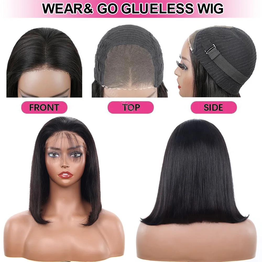 Безклеевые парики человеческие волосы бразильские искусственные передние на