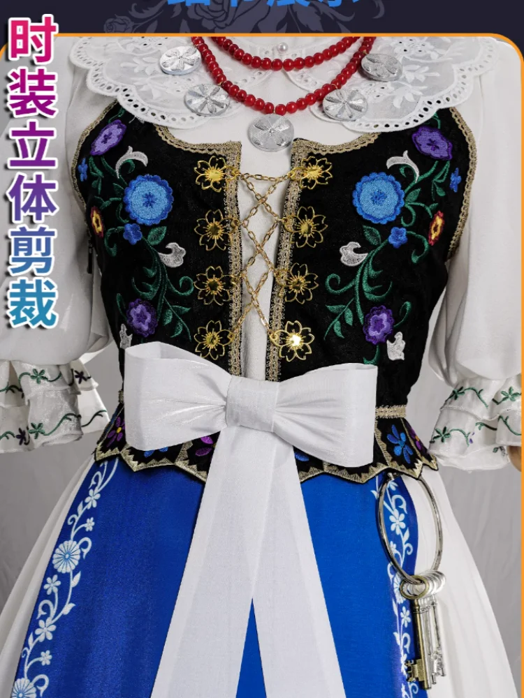 Парфюмерный костюм для косплея персонажа игры V Vera Nair женский аниме на Хэллоуин