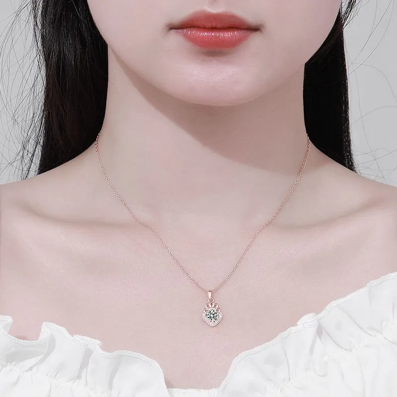 QIANJINYI Lefei модное роскошное классическое креативное ожерелье из муассанита с