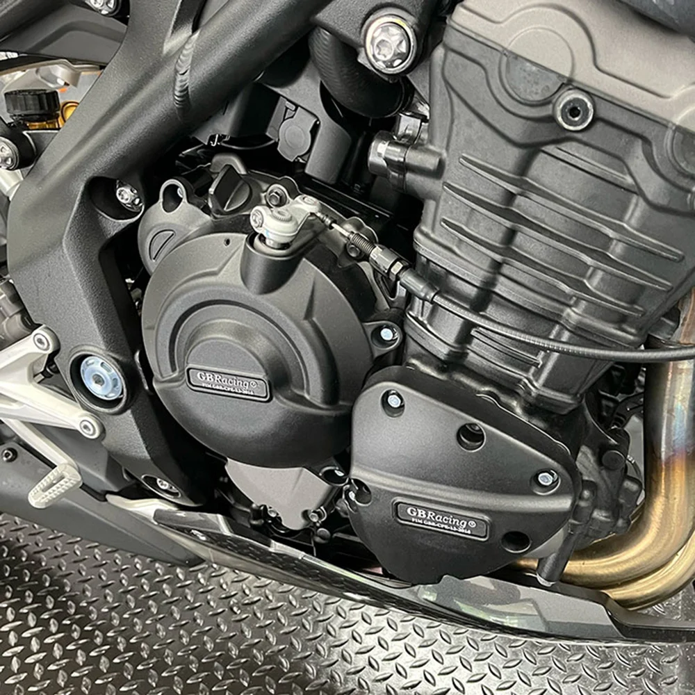 Фото Защита крышки двигателя мотоцикла, аксессуары для мотоциклов GB Racing для TRIUMPH SPEED TRIPLE 1200RR 1200RS 2021-2025 №2