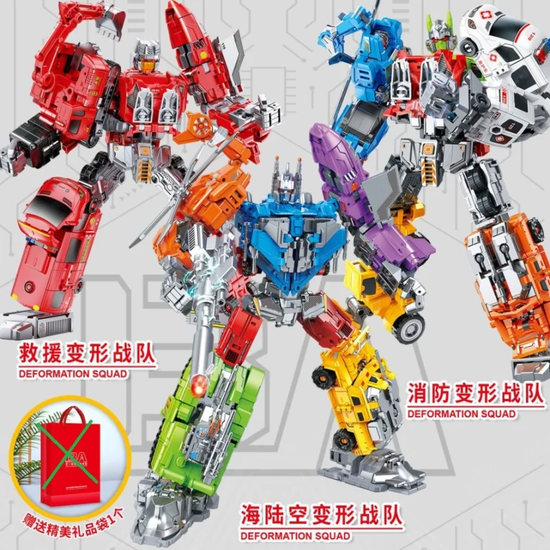 Фото Трансформация нового дизайна Defender Defensor Bruticus Devastator Superion Фигурка Игрушки №3