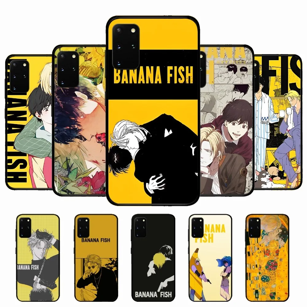 

Japan Anime Banana Fish Phone Case For Samsung S 9 10 20 21 22 23 30 23plus lite Ultra FE S10lite Fundas