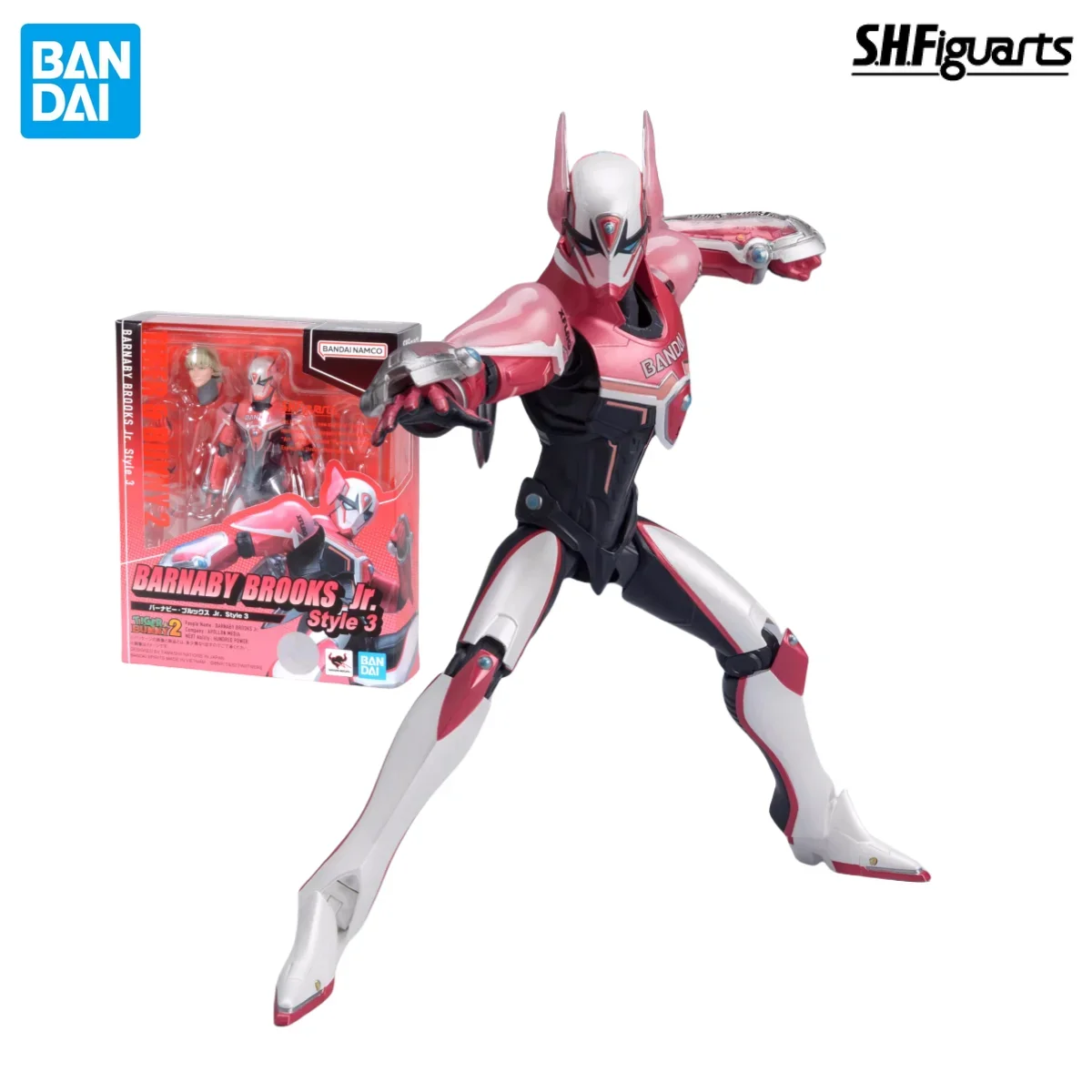 BANDAI S.H.Figuarts Original TIGER &amp BUNNY 2 BARNABY BROOKS JR. фигурки
