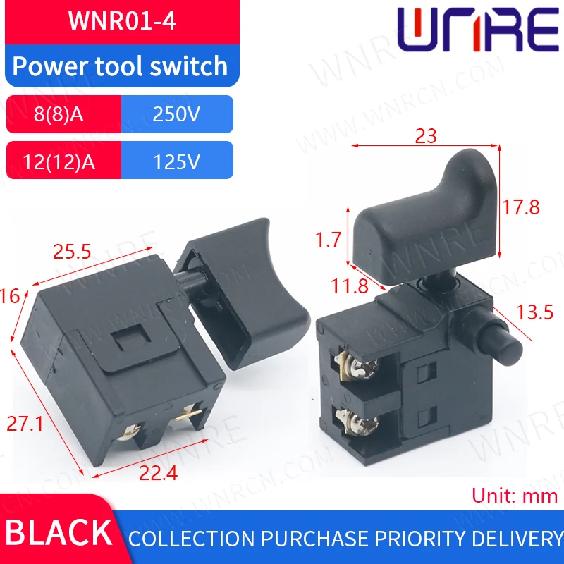 1 шт. миниатюрный электроинструмент переключатель управления скоростью пусковая