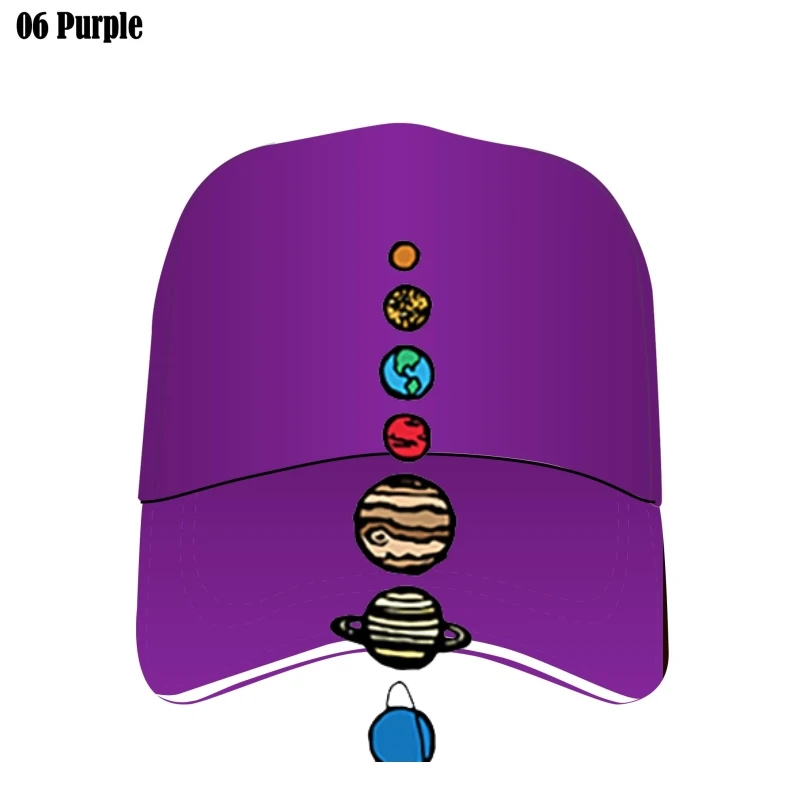 

100% хлопок, летняя мужская сетчатая шляпа с принтом Вселенная планеты, новинка, повседневные Регулируемые мягкие кепки для купюр, подарок