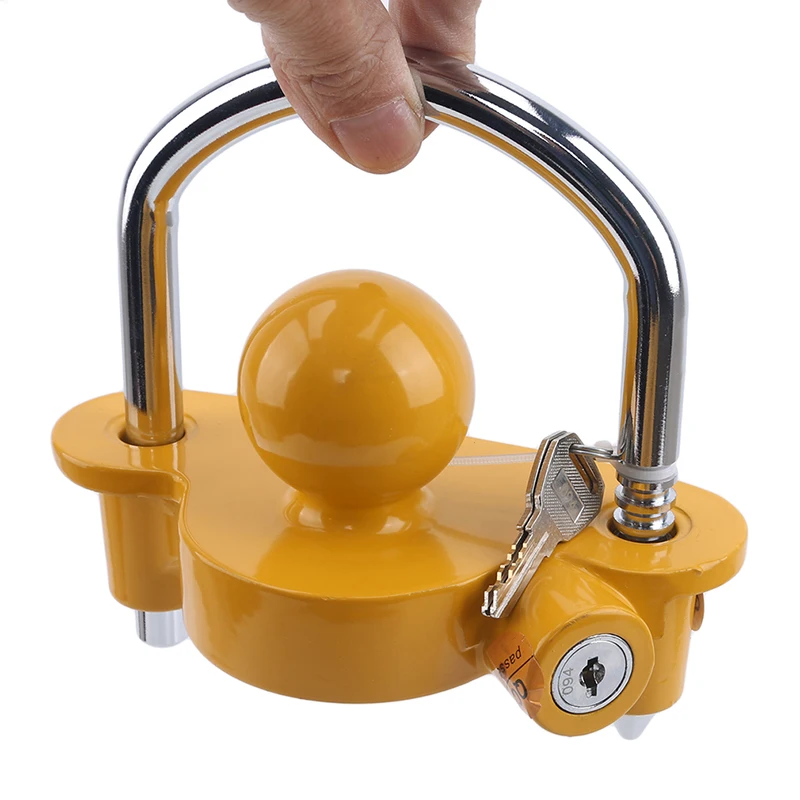

New Universal Anti-Theft Lock Hitch Coupling Lock Trailer Parts
