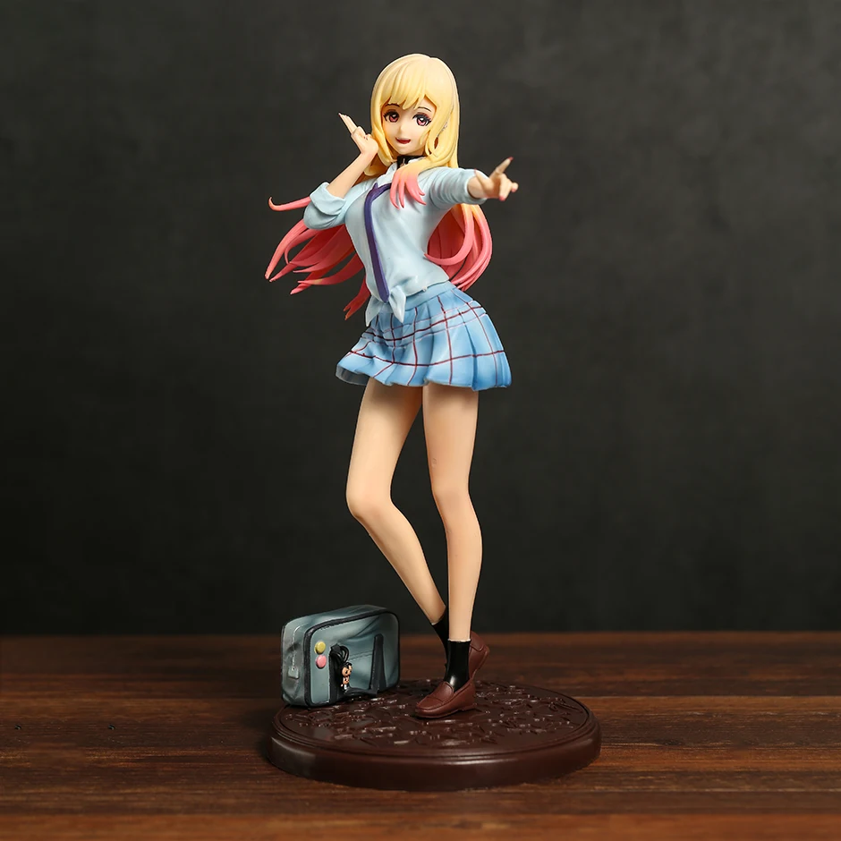 

My Dress-Up Darling Kitagawa Marin Uniform Ver. Anime Figure Doll Model Collectible Toy