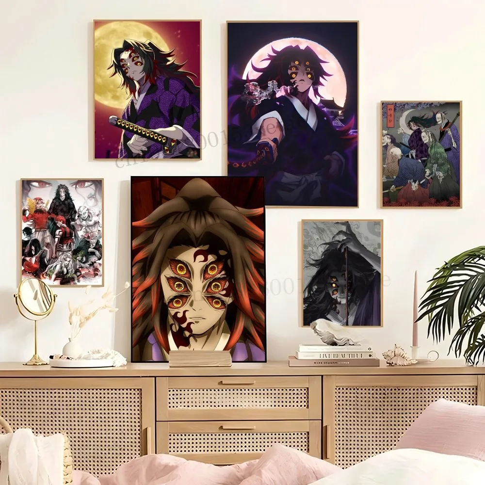 Аниме K-kokusowl Постер D-Demon Slayer печать на бумаге для дома гостиной спальни входа в бар