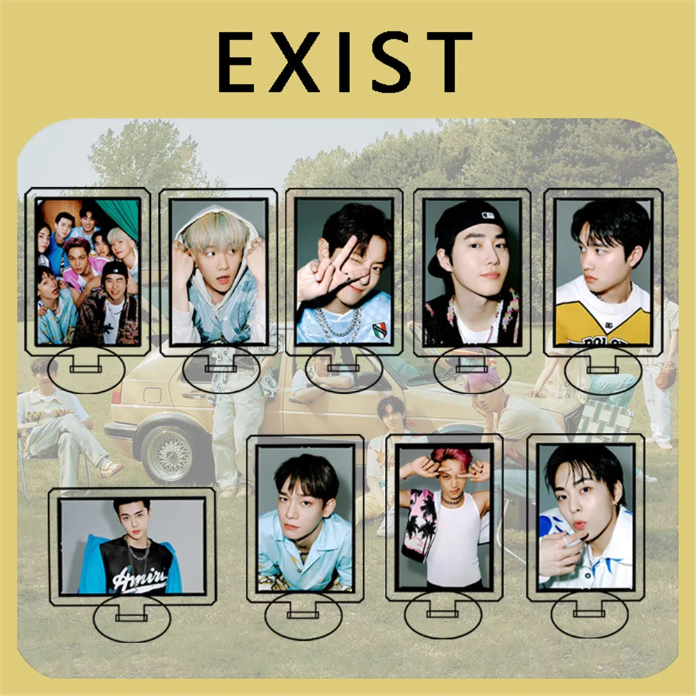 

Kpop 5 см XIUMIN SUHO BAEK HYUN KAI новый альбом существующая фотография искусственная модель настольный подарок для фанатов