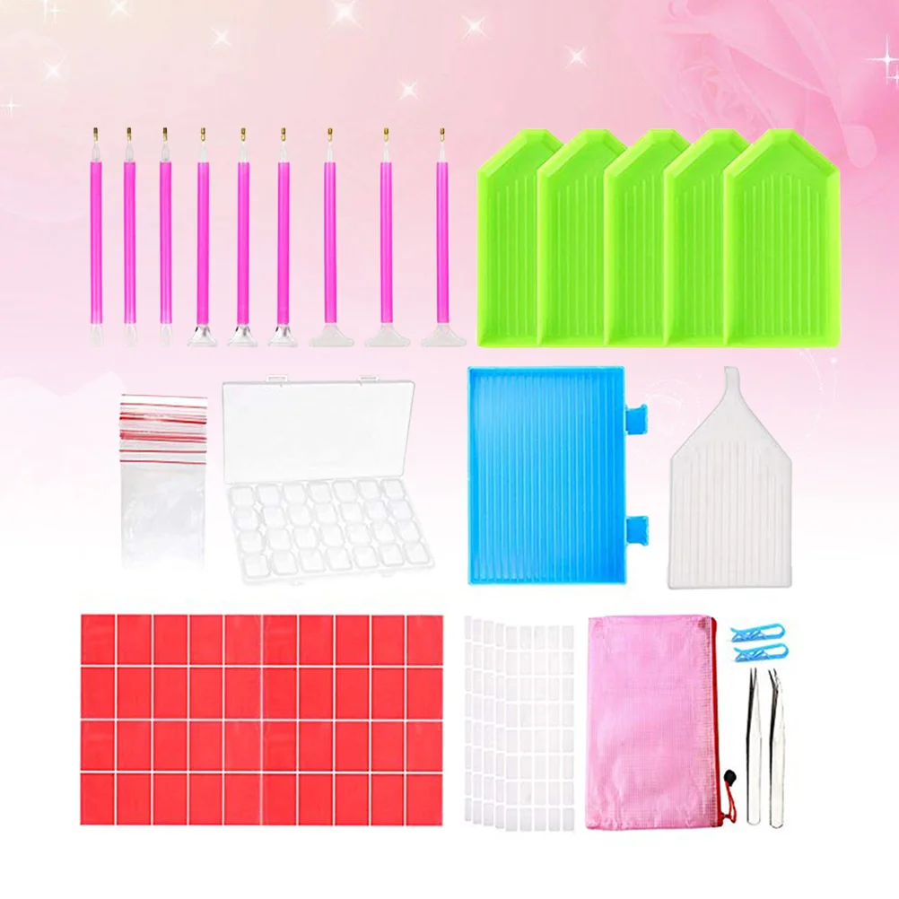 

Kits Kitdiy Tools Beads Set 3Dfor Accessories Diamonds 5Dstorage Pen Cross Adults