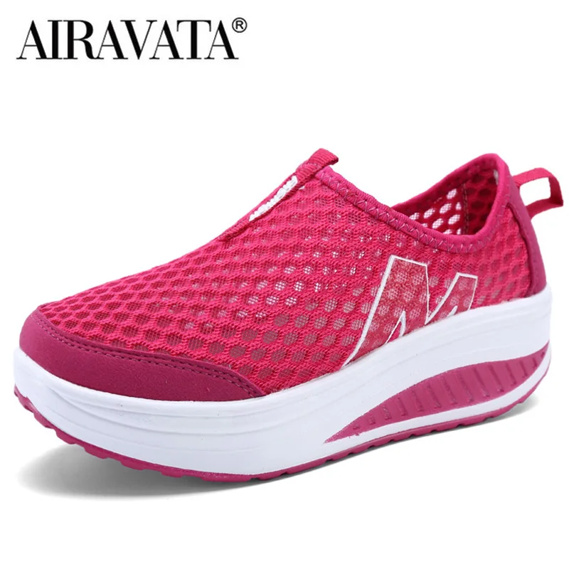 Summer Middle-aged Ladies Fitness Training Free Lazy Sports Shoes Shake Shoes 5 Colors