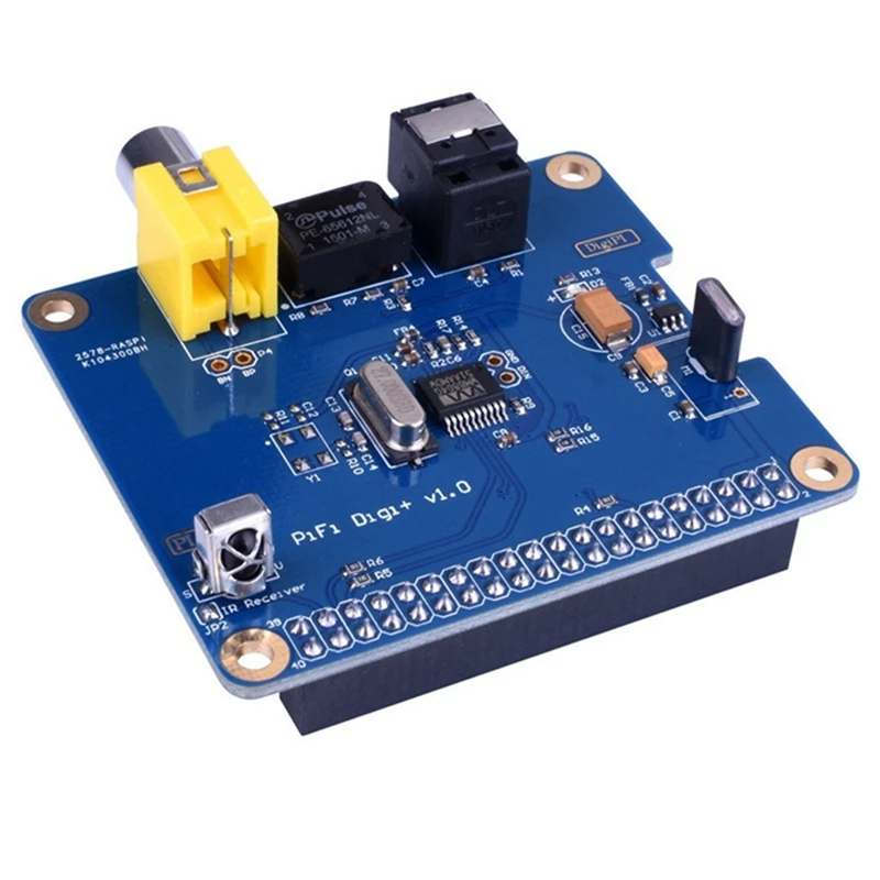 Для Raspberry Pi 2B / B 3 HIFI Digi + цифровая звуковая карта I2S SPDIF Оптическое волокно с чехлом |