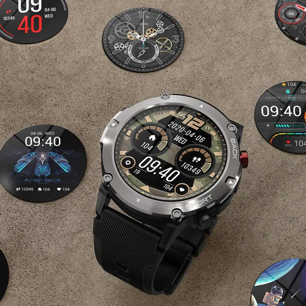 

Умные часы с низким энергопотреблением, 128 м