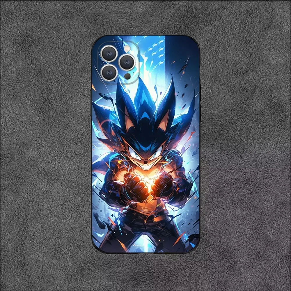 Чехол для телефона S-Sonic The H-Hedgehog iPhone 15 14 13 12 11 Plus Pro Max XS XR SE Mini 8 7 мягкий силиконовый