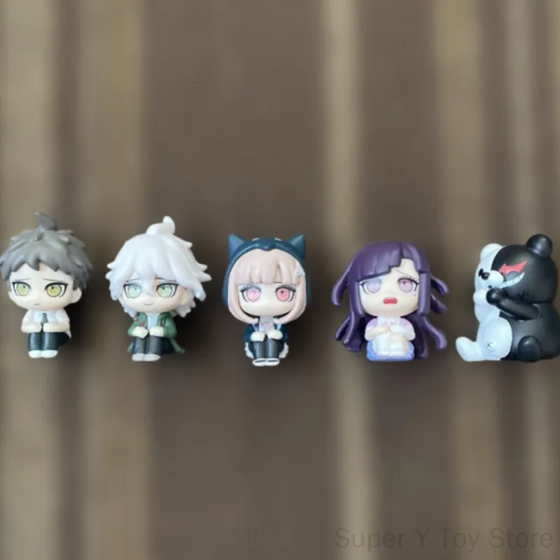 Фото Оригинальная фигурка Gashapon Bandai Danganronpa 2: Комаэда Нагито, Хината Хаджиме — коллекционная модель аниме-персонажей, украшение для рабочего стола №5