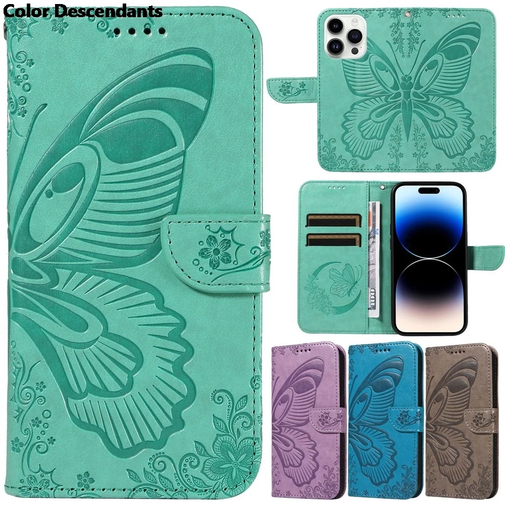 Чехлы для iPhone 16 Pro Max Чехол Plus Чехол-книжка-бумажник с откидной крышкой телефонов