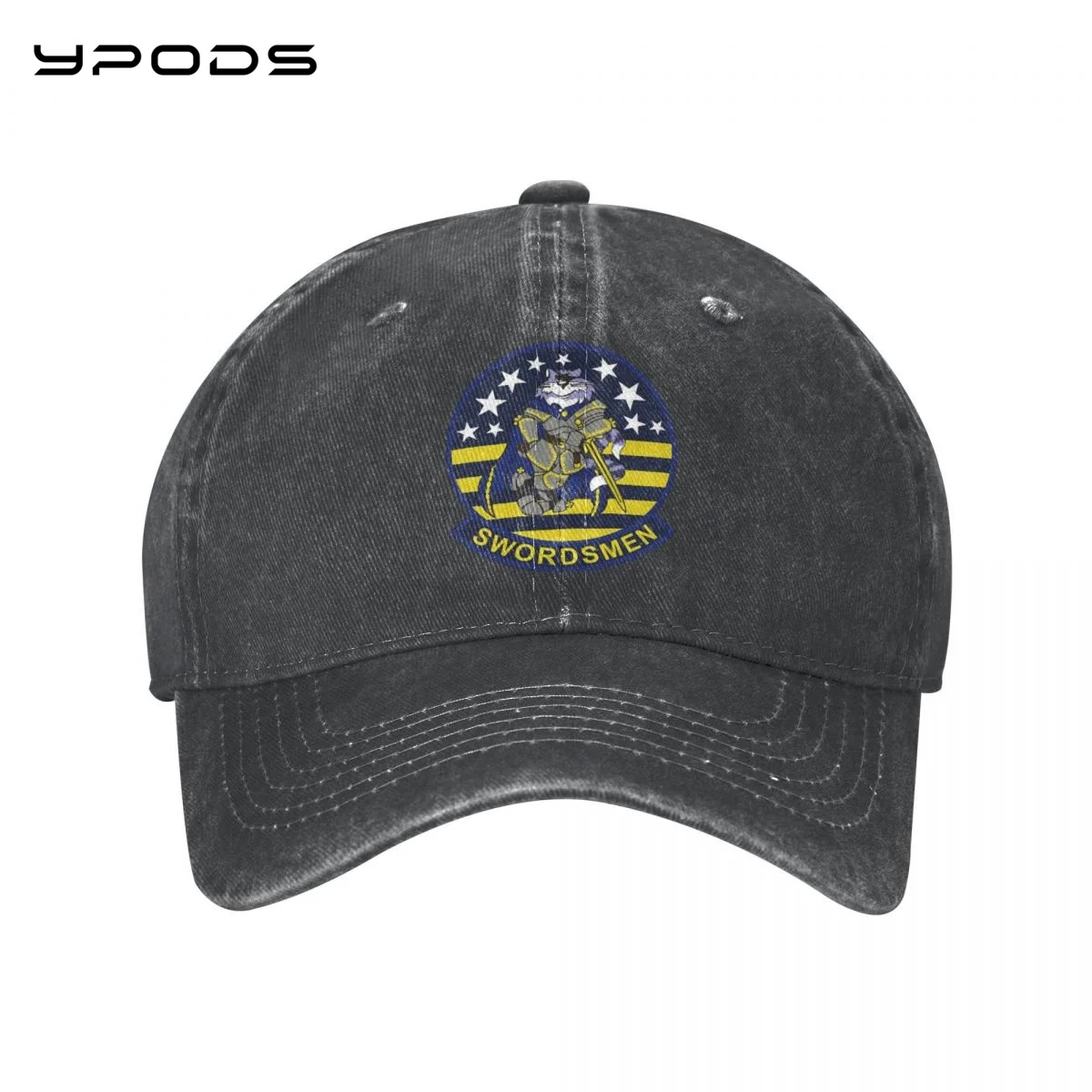 

Washed Wave Dad Hat Tomcat VF-32 Swordsmen Cotton Baseball Cap Hip Hop Cap Snapback Hat Sports Cap