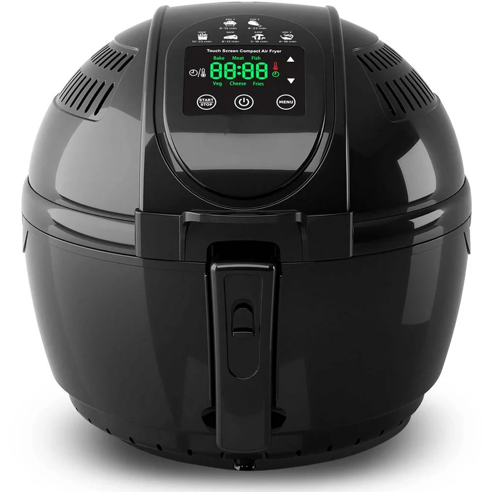 

3.5-Quart Digital Air Fryer Black
