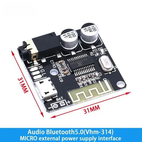 Bluetooth 5.0 Аудиомодуль XY-WRBT
