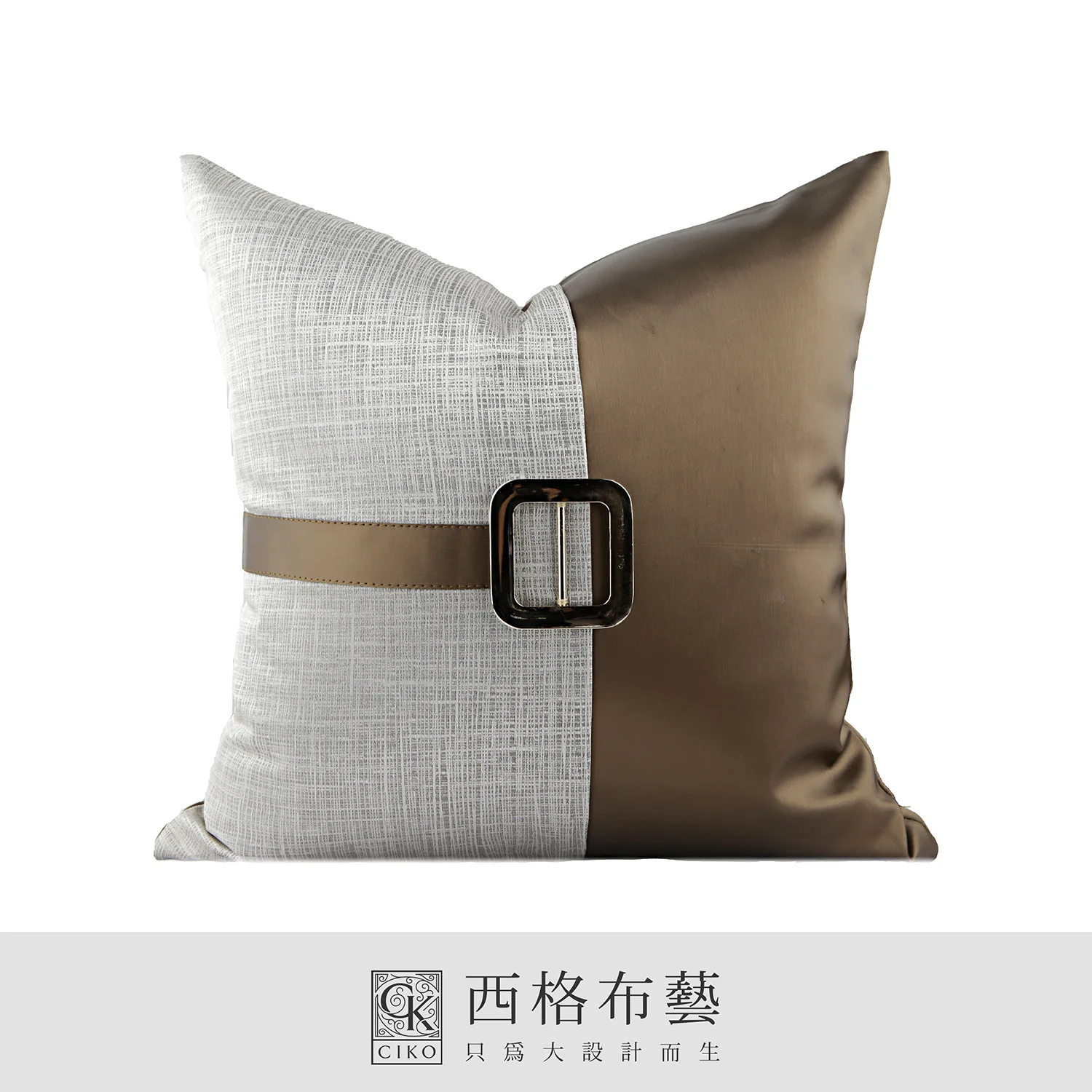 Brown Throw Pillow Cpver Nordic INS Sofa Pillow Case Home Decor Decoration Throw Pillows for Living Room Leather Cotton Cushions