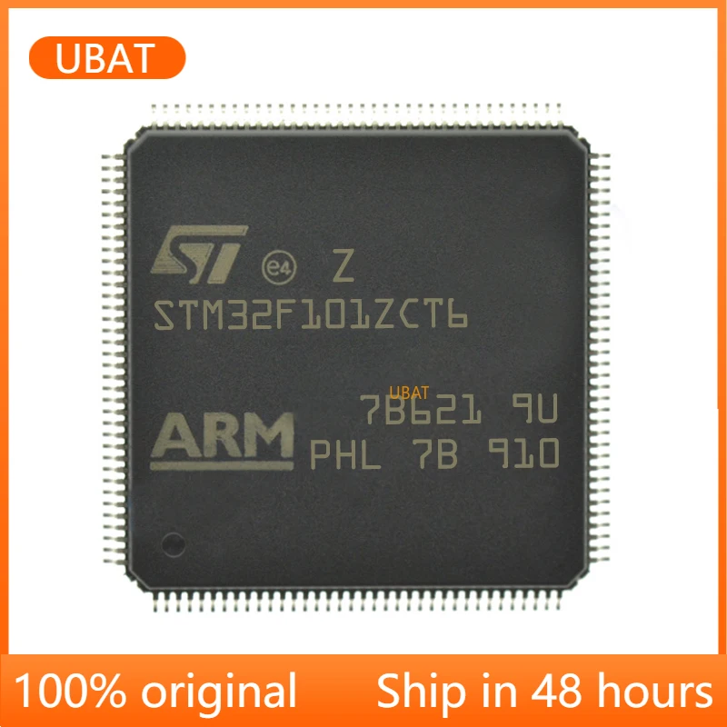 

1-100 PCS STM32F101ZCT6 LQFP144 STM32F101 32-bit Microcontroller MCU ARM Microcontroller Chip Brand New Original