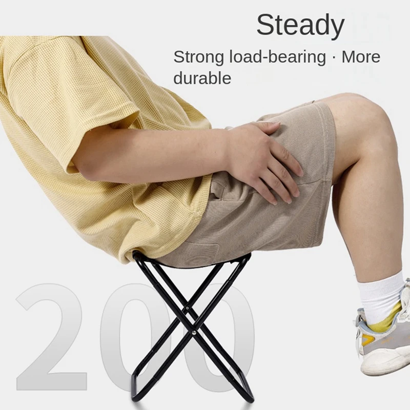 Уличный складной стул портативный для путешествий кемпинга рыбалки метро