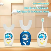 children electric toothbrush toddler silicone u shape automatic kid toothbrushes rechargeable ultrasonic toothbrush for children