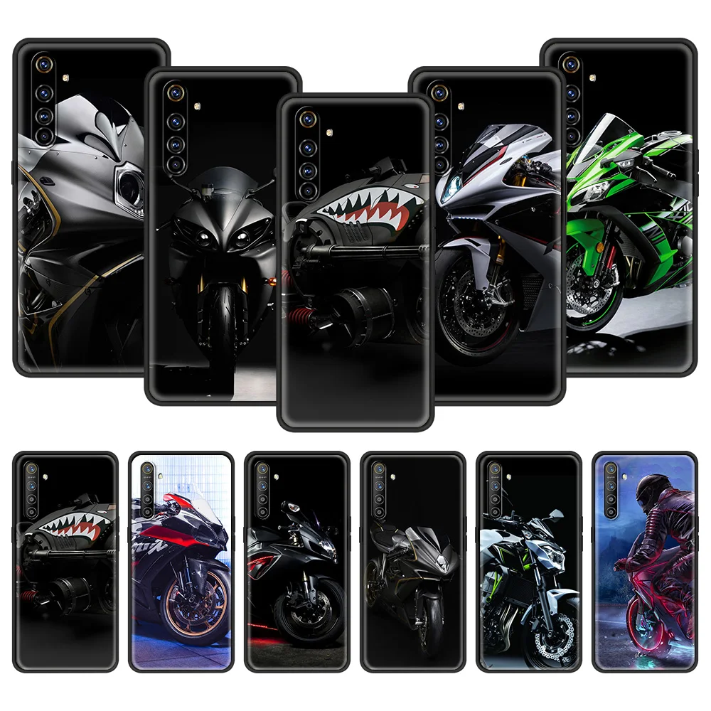 

Лучший классный мотоциклетный чехол для Oppo A15 A52 A53 A54 Reno6 Z Reno7 SE Pro 5G A9 2020, задняя крышка для Realme 6 7 8 C21 C11 C3, чехол