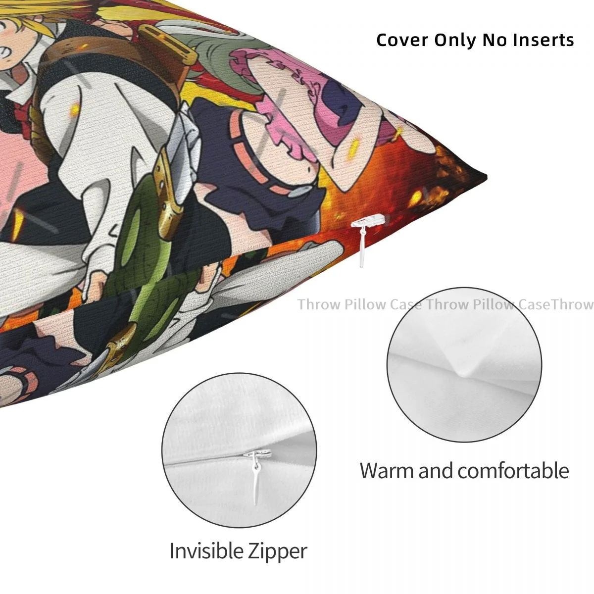 Семь смертных грехов обнимать наволочка рюкзак Cojines гостиная сделай сам печатный