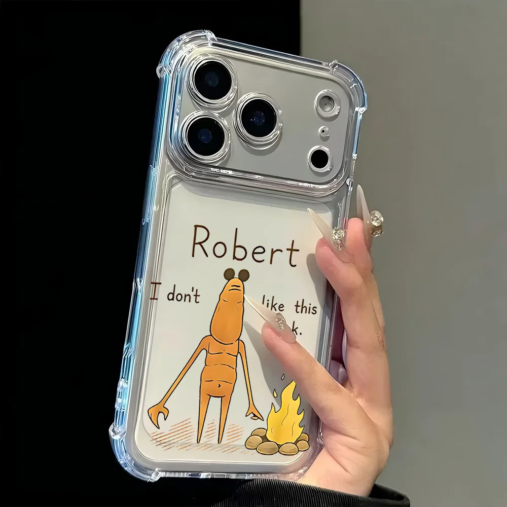 Фото Забавный чехол для телефона Marcus WormS для Samsung Galaxy S26 S25 S24 S23 S22 S21 S20 Edge FE Ultra Plus 4G 5G, прозрачный чехол из ТПУ с защитой от падения №2