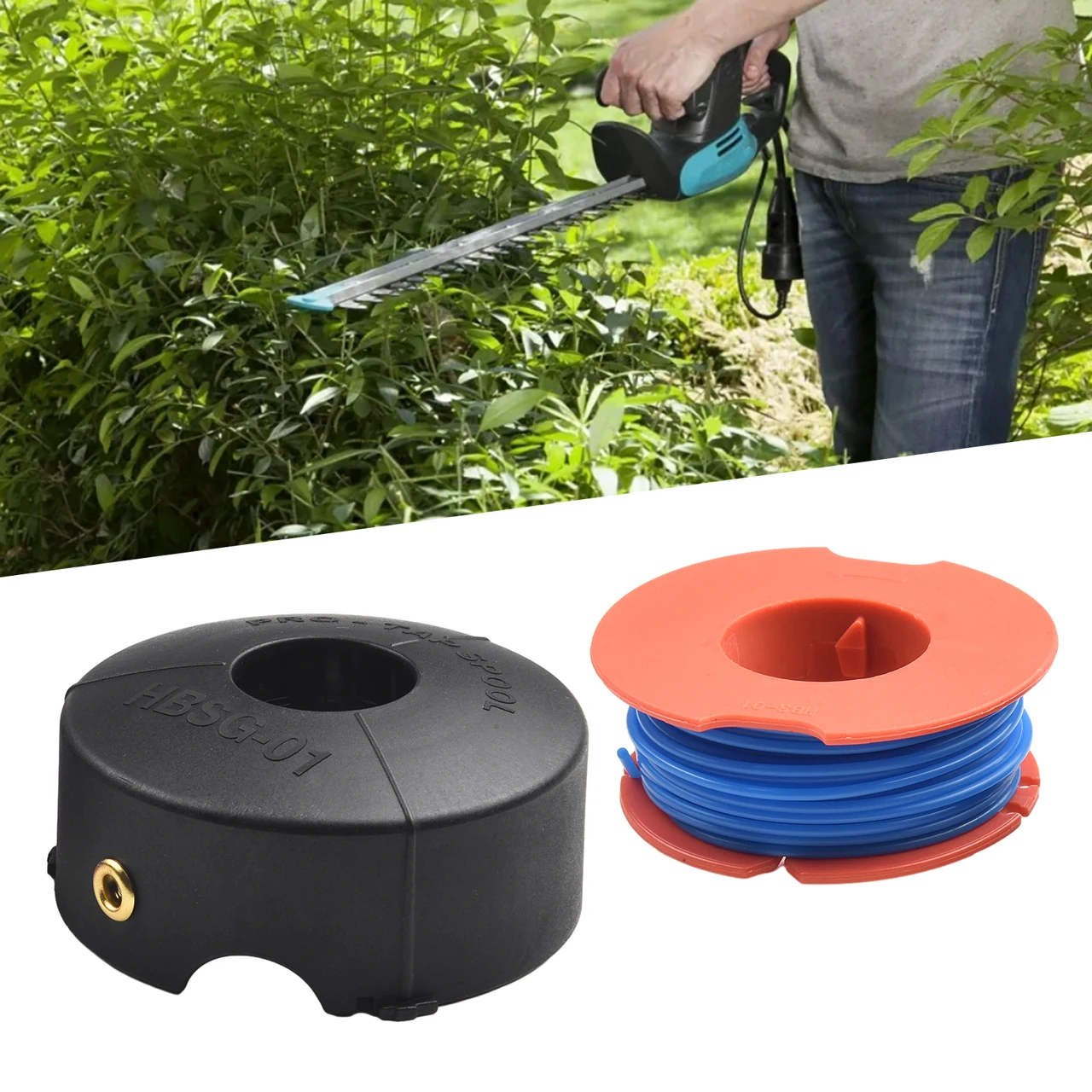 Катушка и линия триммера для Bosch Pro Tap Art23 Art26 Art30 Art2300 Art300 Art2600 Art3000 F016102658 / F016800175