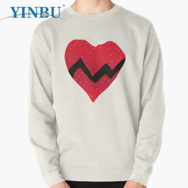 

Kanye West 808s Heartbreaks Heart pullover new in hoodies sweatshirts Fashion clothes for men streetwear