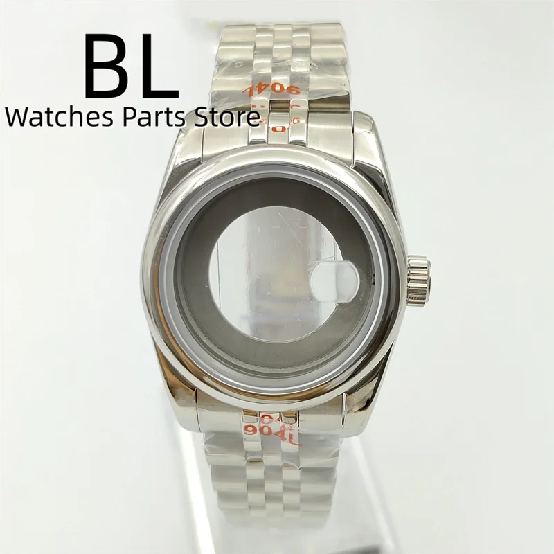 Женские часы с браслетом BLIGER 31 мм юбилейные круглые из нержавеющей стали