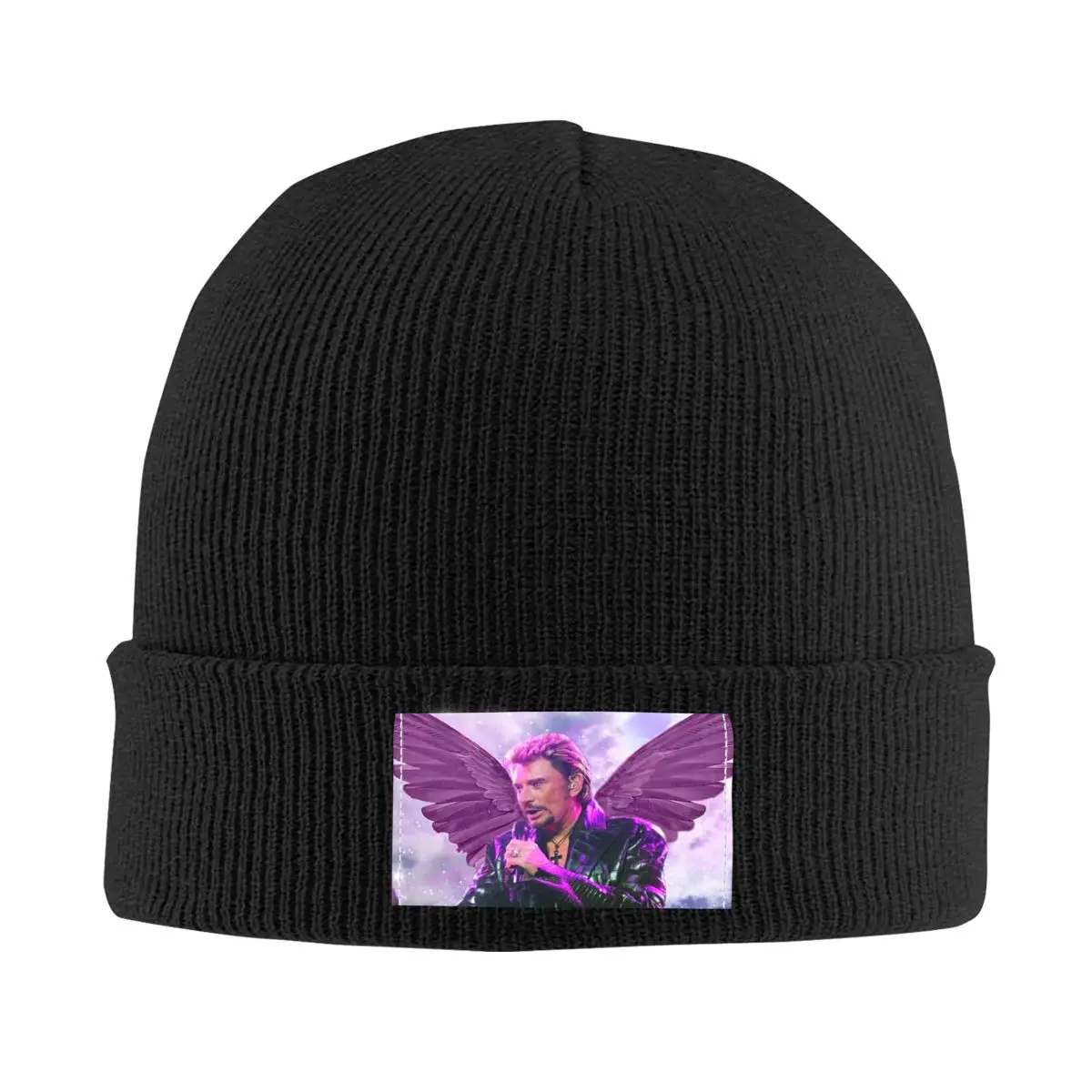 

Головной убор с крыльями ангела Джонни Халли головной убор вязаная шапка мужские женские мужские хип-хоп Унисекс Взрослые французские рок ...