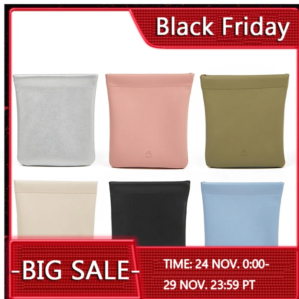 

Простая Стильная косметичка из искусственной кожи, мини-сумка, многофункциональная сумка для хранения полотенец, портативный защитный чех...