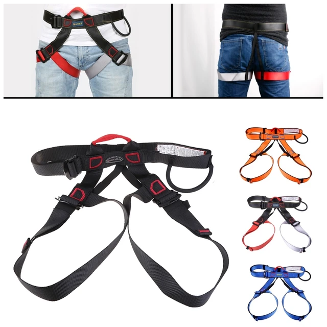 Y1UC Fall Arrest Safety Rock Climbing Tree Rappelling Harness for SEAT Belt Outdoor 2